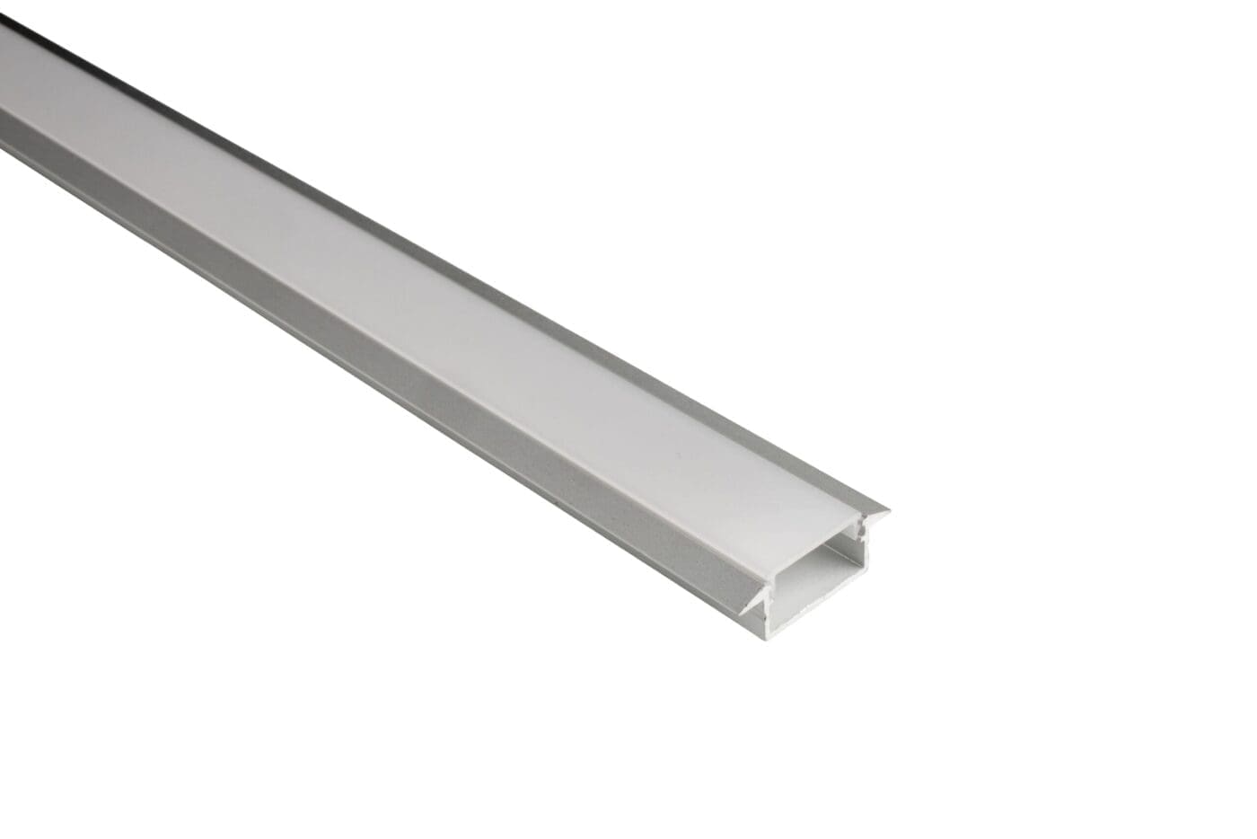 ROBUS, Recessed Extrusion, 21.7mm Deth, 20.4mm Inner Width, Aluminium, 2m Long