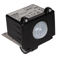 ROBUS, Motion Sensor *PIR - MW*, 1-10V, Surface Mounted, Black