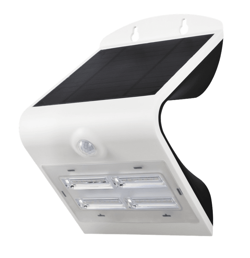 ROBUS, SOL 3.2W Solar LED Wall Light With PIR IP65 White 4000K