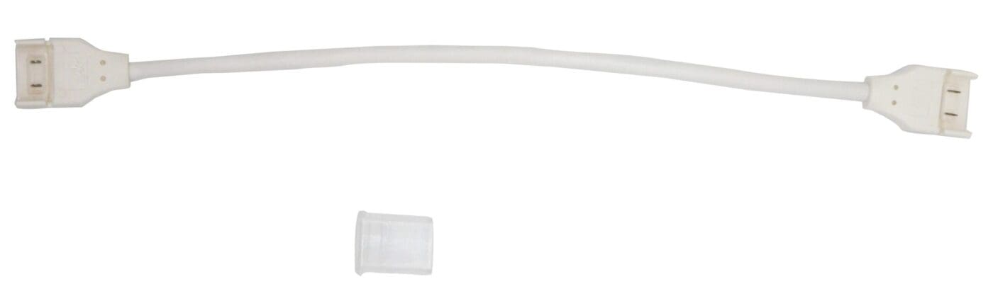 ROBUS, VEGAS EASY CLIP Connector For 12V-24V Single Colour IP67- Strip-To-Strip, With 150mm Wire, *Priced per 1pc*