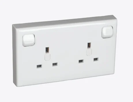 RKC2S SOCKET DUPLICATOR Single To Twin, IP20, White